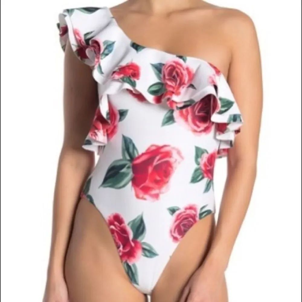 Onia Stella Ruffled Swimsuit